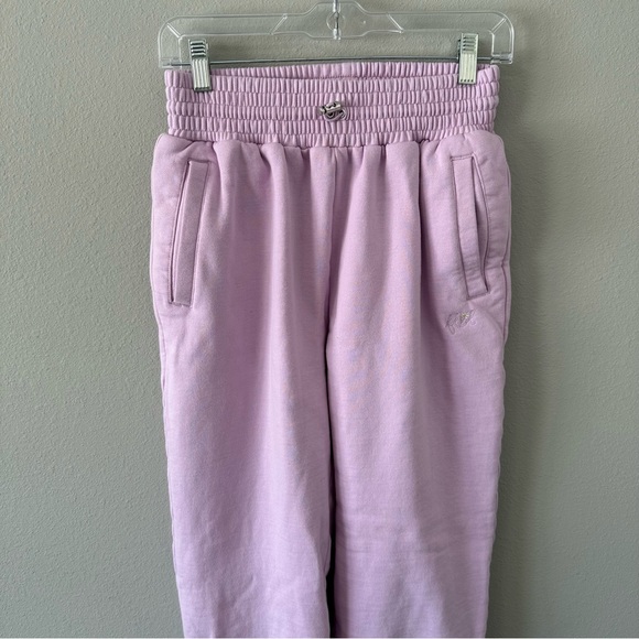 For Love & Lemons Josie Pink/Purple Jogger Sweatpants Lounge Small - Picture 6 of 15